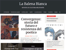 Tablet Screenshot of labalenabianca.com